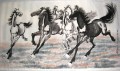Xu Beihong 走る馬 2 古い中国の墨